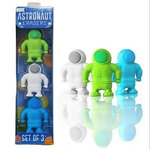 Astronaut Erasers by Ooly